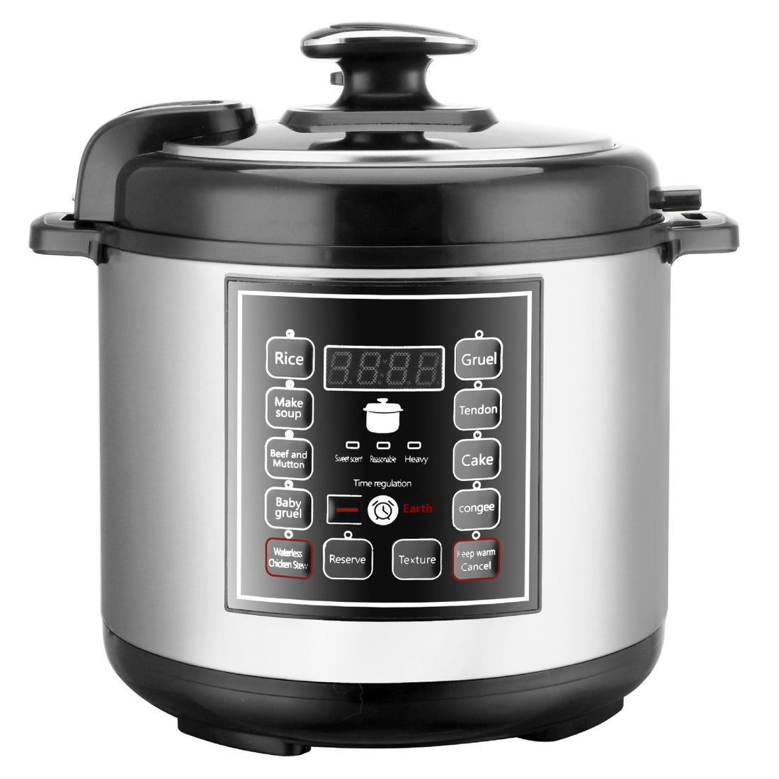 5L Multi-Function Electric Pressure Rice Cooker With Timer