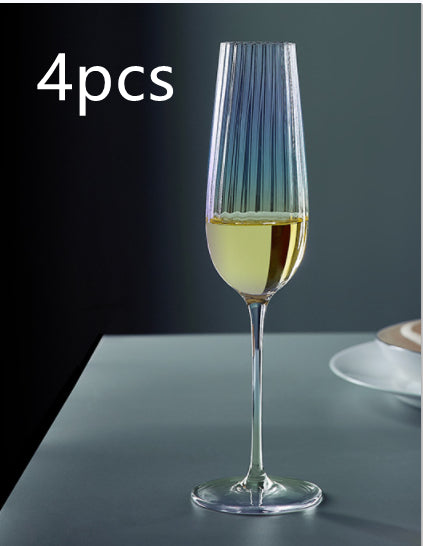 Rainbow Crystal Elegant Burgundy Style Glass Drinkware