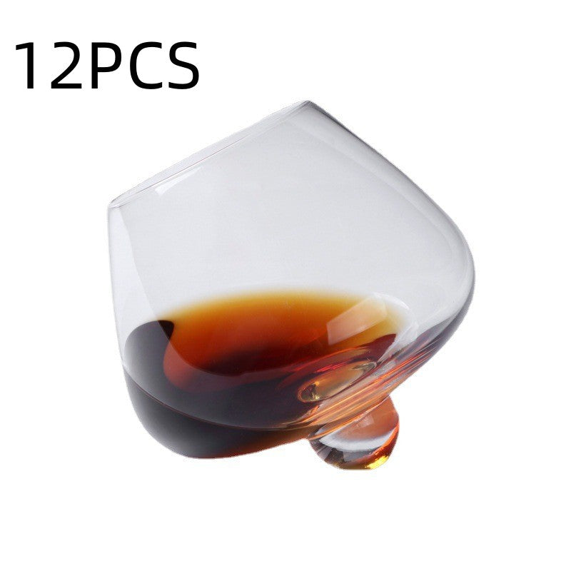 Creative Spinning Crystal Tumbler Glass For Home Use