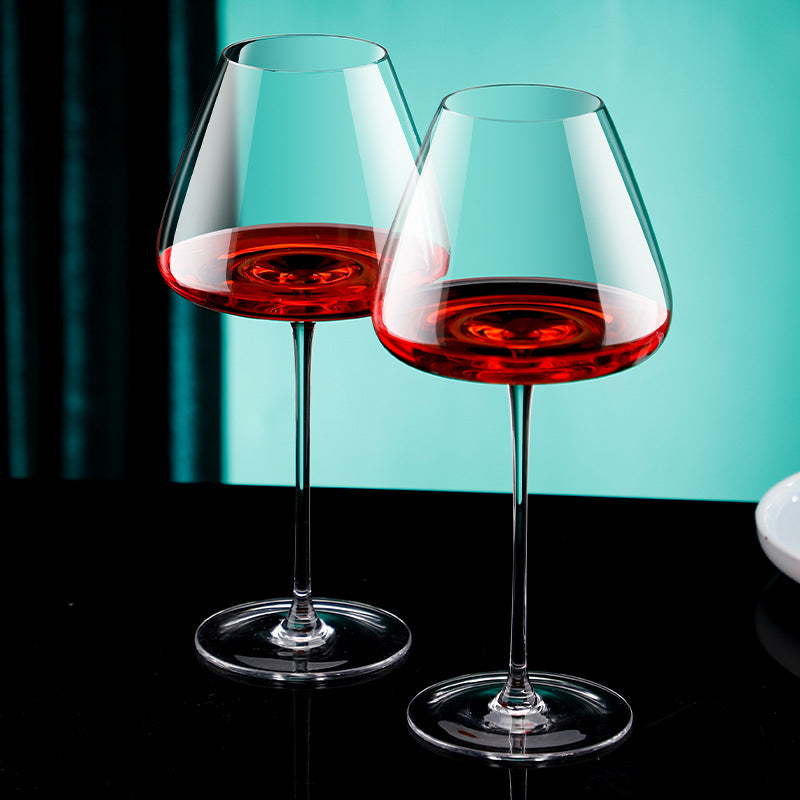Crystal Goblet Elegant Stem Glass Drinkware
