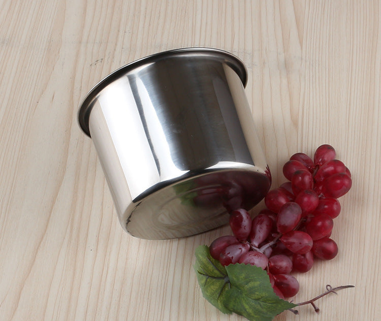 Stainless Steel Non Magnetic Kitchen Stock Pot With Seasoning Box