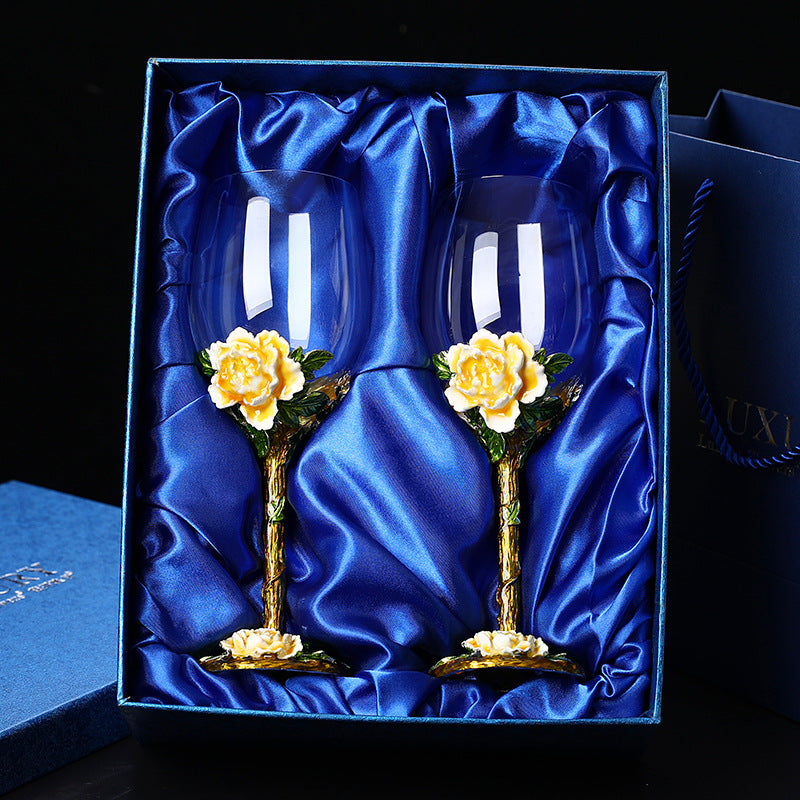 Lead Free Crystal Creative Wine Glass Elegant Drinkware