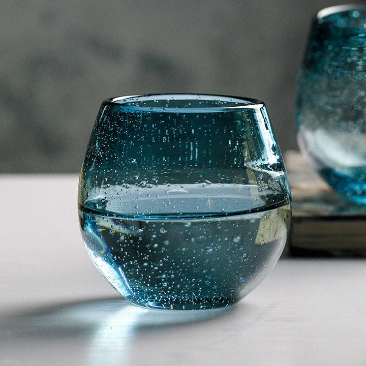 Lead-free Glass Pure Handmade Jadeite Wine Glass