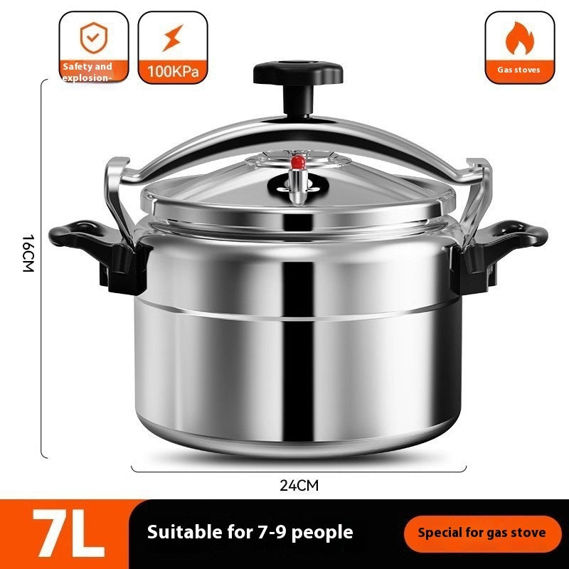 Large Capacity Explosion Proof Pressure Cooker Gas Stove Cookware