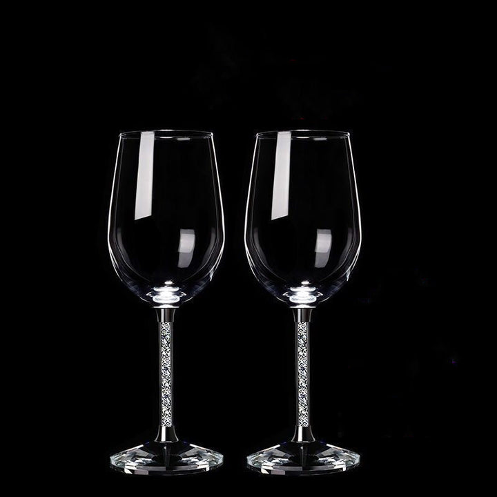 Diamond Design Lead Free Crystal Elegant Glass