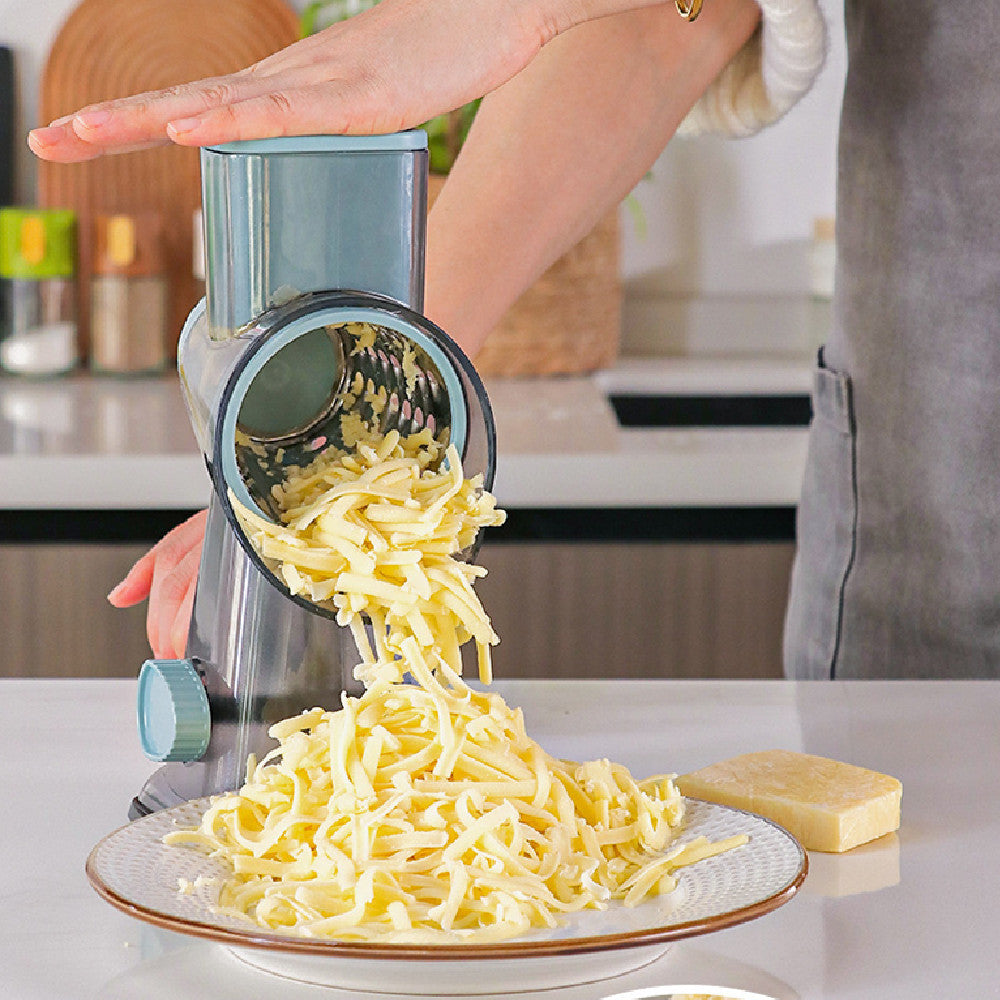 Multi Function Vegetable Chopper Hand Roller Kitchen Grater Tool