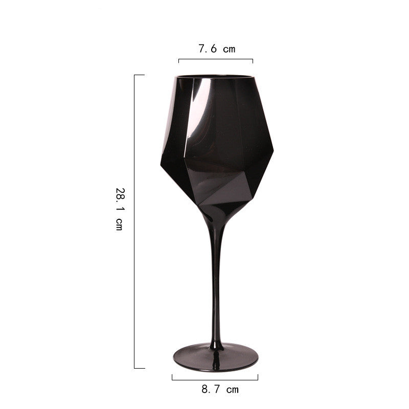 Elegant Goblet Glass For Model Room Display Decor