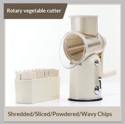 Multifunctional Vegetable Cutter Hand Roller Potato Wave Slice Cutter