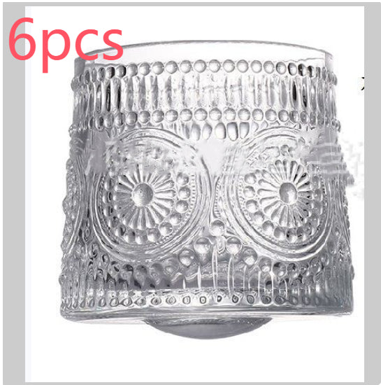 Rotating Crystal Tumbler Glass Elegant Home Drinkware