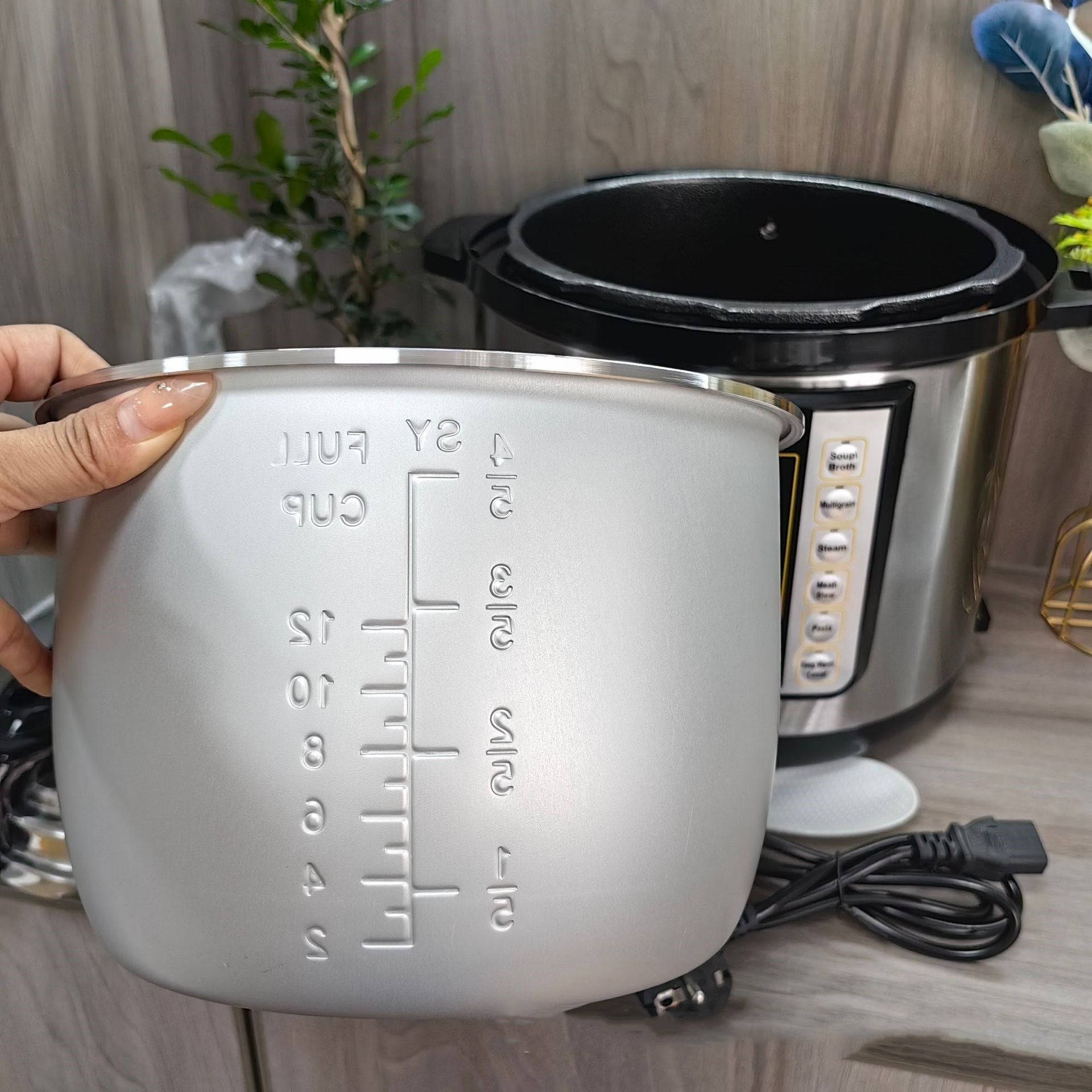 6L Electric Multi-Functional Pressure Rice Cooker Large Capacity