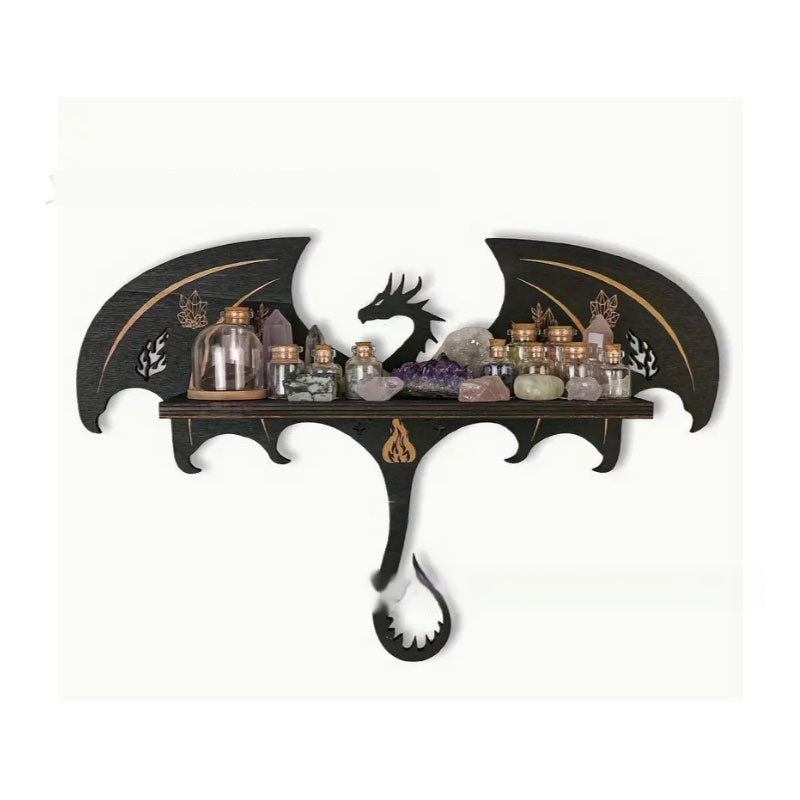 Wooden Dragon Wall Decoration Home Hanging Ornament