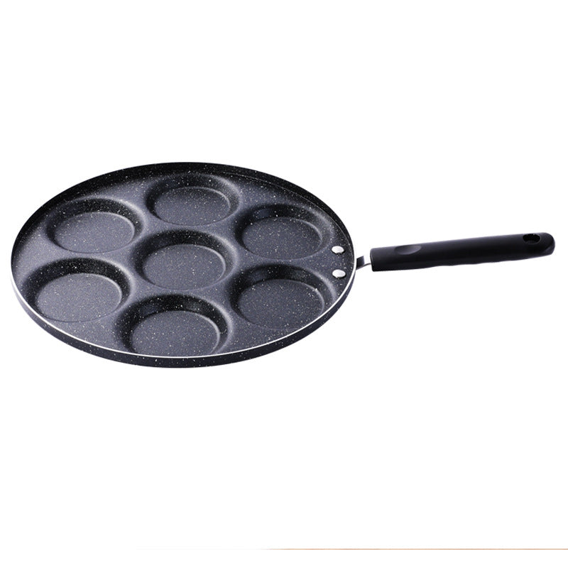 4 Cup Non Stick Egg Pancake Pan Gas Stove Cookware