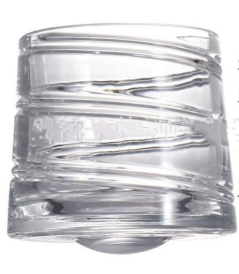 Rotating Crystal Tumbler Glass Elegant Home Drinkware