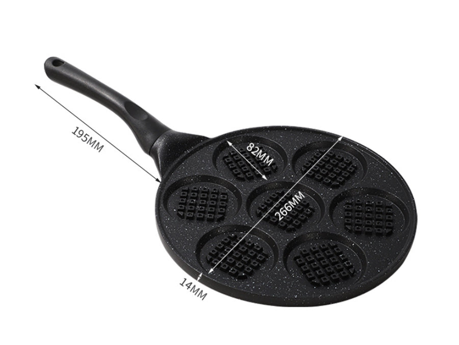 Creative Perforated Griddle Barbecue Plate Household Use