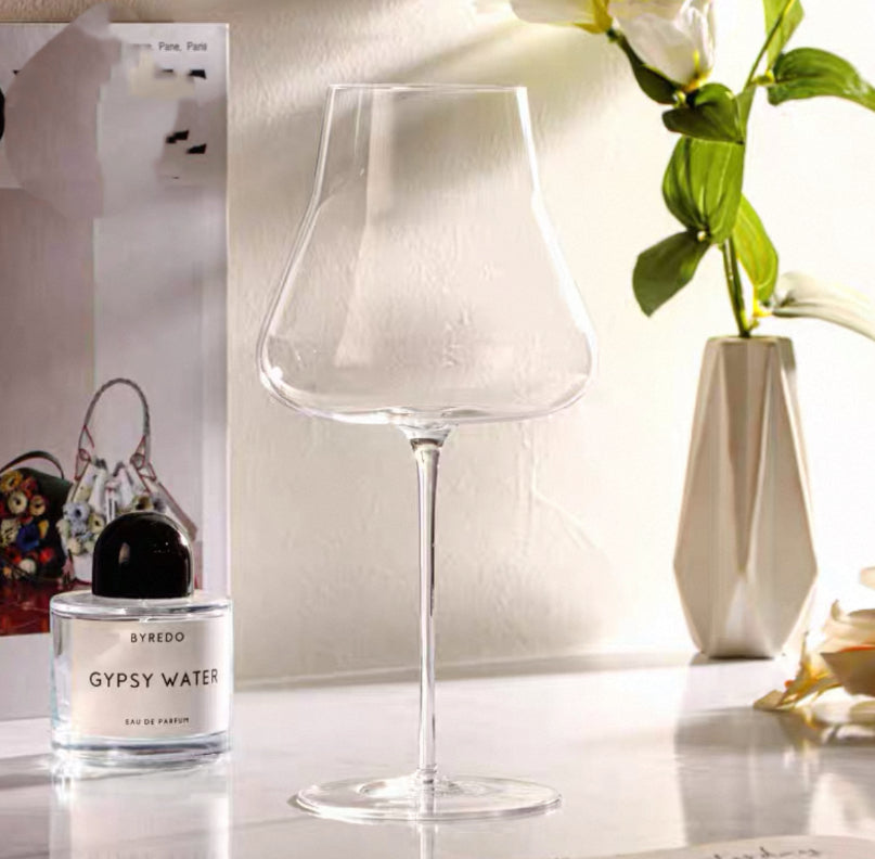 Crystal Stemmed Glass Set Elegant Drinkware
