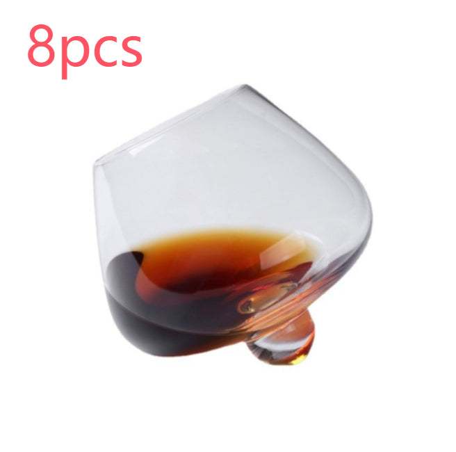 Creative Spinning Crystal Tumbler Glass For Home Use