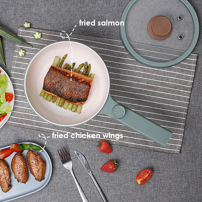 Multi-Function Electric Cooking Pot For Dormitory And Home Use