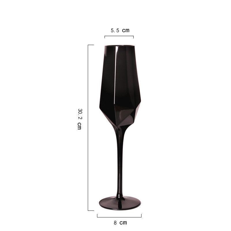 Elegant Goblet Glass For Model Room Display Decor