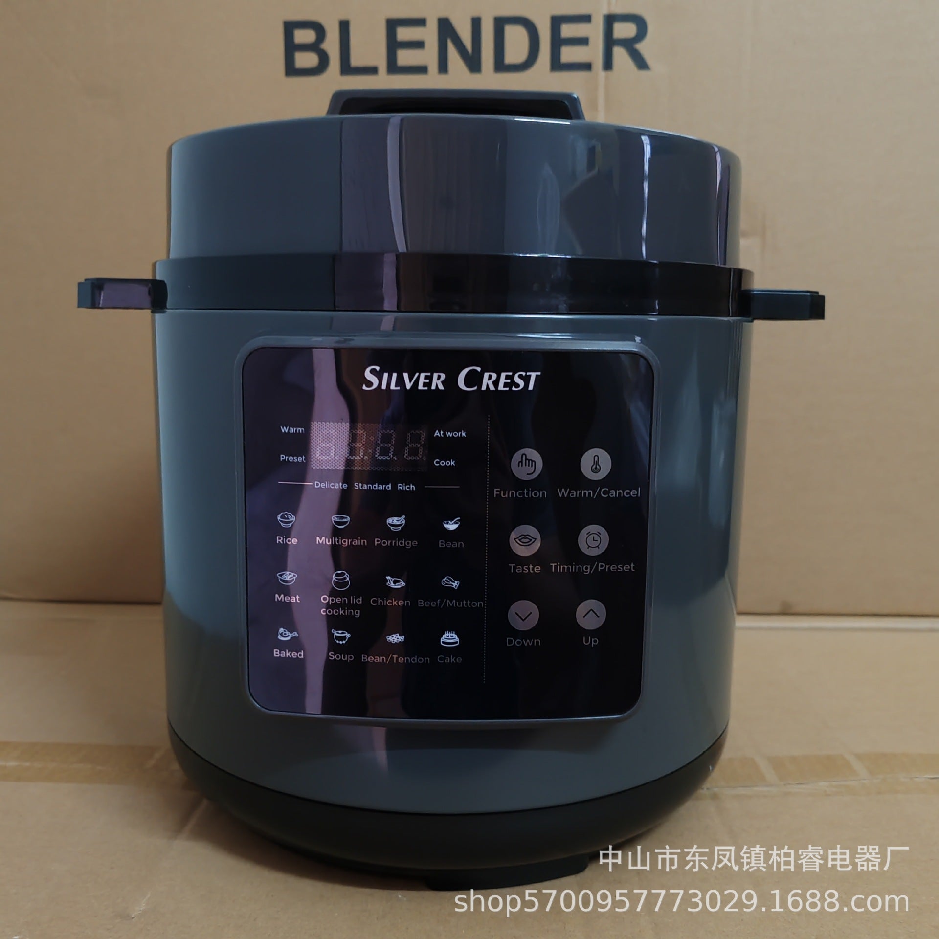 6L Automatic Electric Pressure Cooker For Multi-Function Cooking