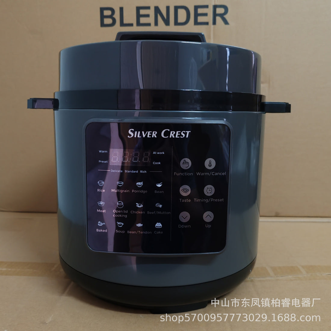 6L Automatic Electric Pressure Cooker For Multi-Function Cooking