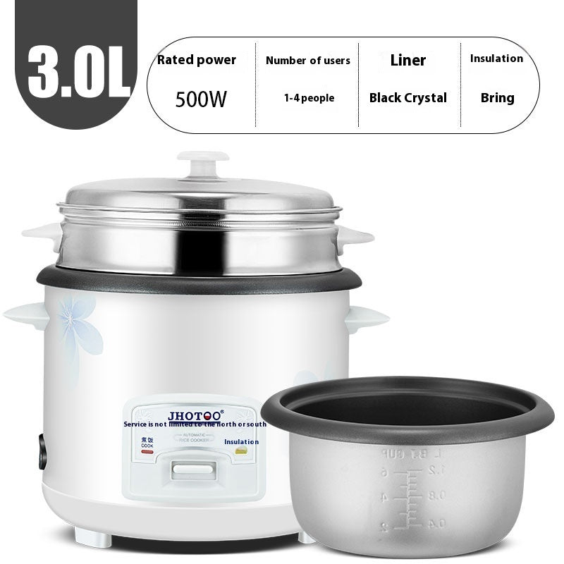 Old Fashioned 3L Electric Rice Cooker Large Capacity Household
