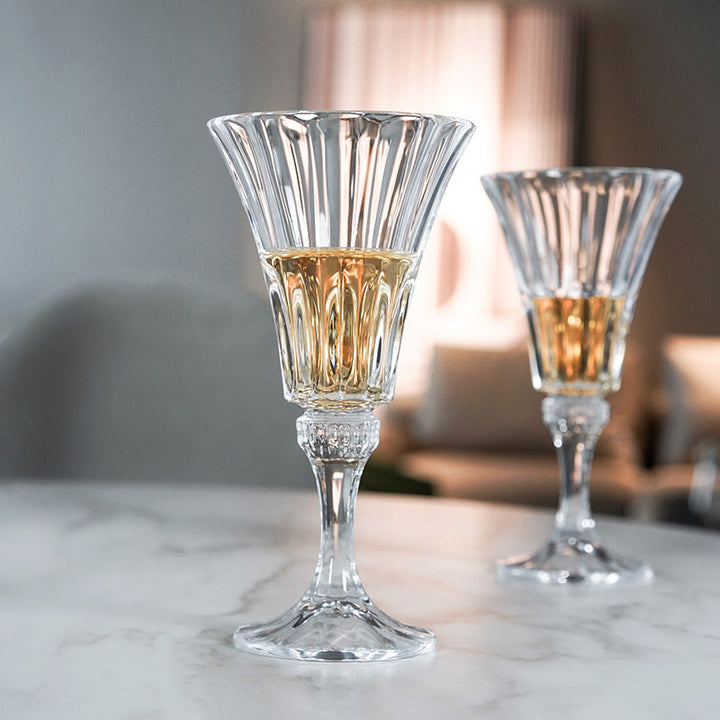 Crystal Glass Flute Elegant Household Drinkware Set