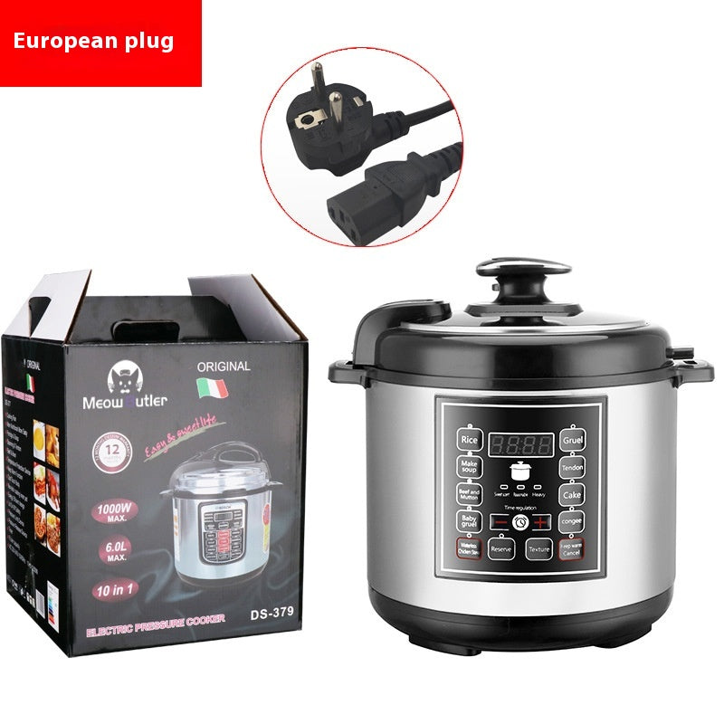 5L Multi-Function Electric Pressure Rice Cooker With Timer