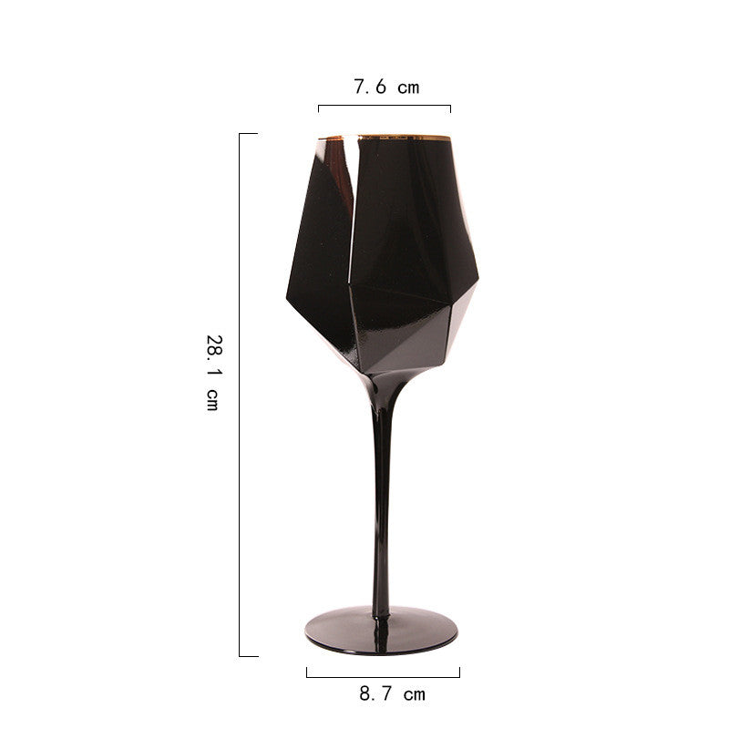 Elegant Goblet Glass For Model Room Display Decor