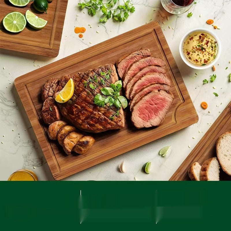 3 Piece Kitchen Cutting Board Set For Food Preparation