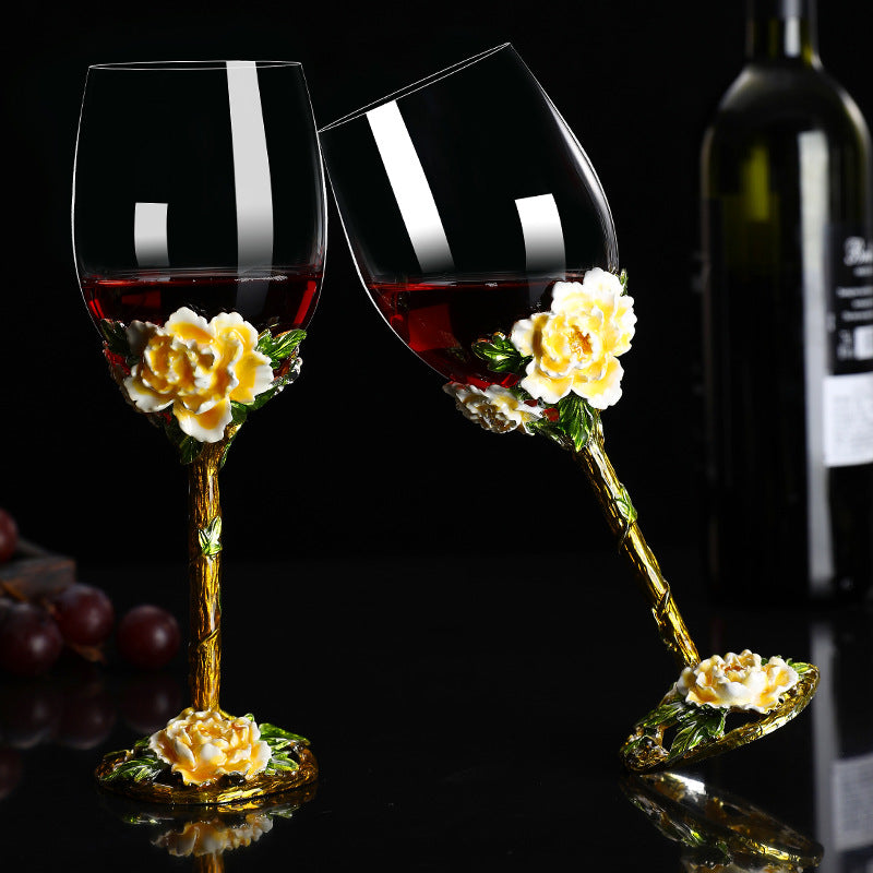 Lead Free Crystal Creative Wine Glass Elegant Drinkware