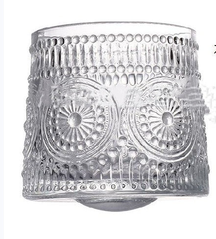 Rotating Crystal Tumbler Glass Elegant Home Drinkware
