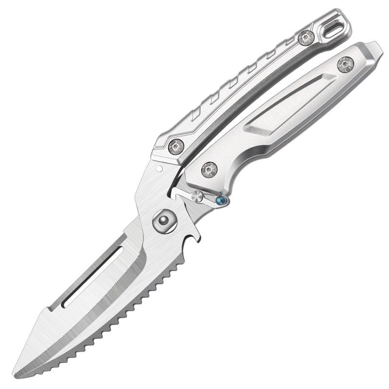 Multi Functional Stainless Steel Kitchen Food Scissors Chicken Bone Cutter