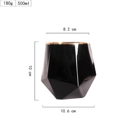 Elegant Goblet Glass For Model Room Display Decor